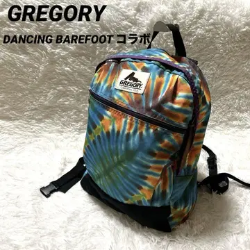 미사용 GREGORY 그레고리 백팩 베어풋 타이다이 단종 구형 로고