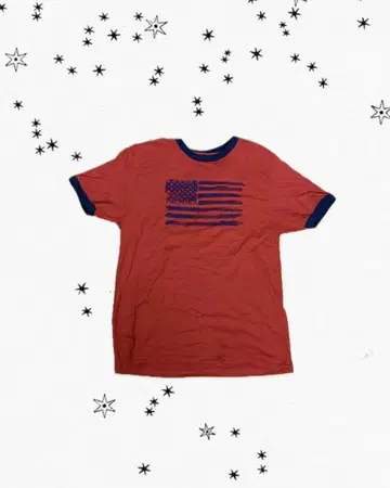 red t-shirt America