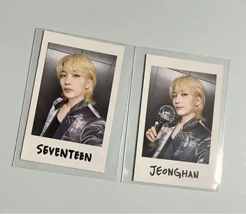 정한 폴라로이드 seventeen RIGHT HERE 세븐틴
