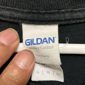GILDAN 블랙 티셔츠 XL 사이즈