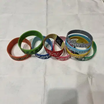 04 Limited Sazabys 러버 밴드 묶음 판매