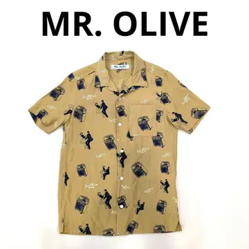 미스터 올리브 MR. OLIVE 알로하 셔츠 올 패턴 레이온 셔츠