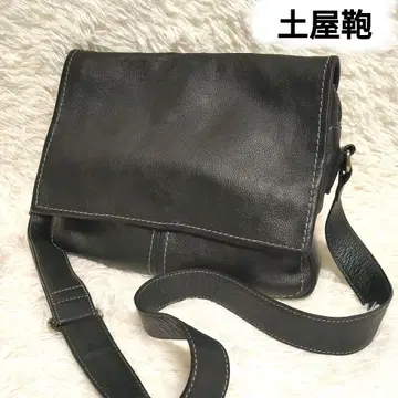 [레어 외관 새상품급] 츠치야 가방 플로타 숄더백 블랙