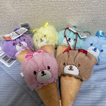 타이니참 아이스크림 플레이버 마스코트 6종 세트