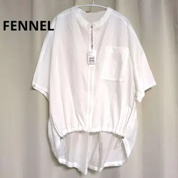 새상품 FENNEL 화이트 반팔 셔츠
