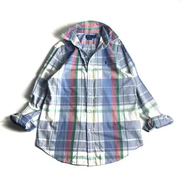 POLO RALPH LAUREN 체크 셔츠 폴로 랄프 로렌 얇은 소재