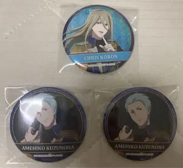 sidem 10th 글리터 캔뱃지 코론 크리스 쿠즈노하 아메히코