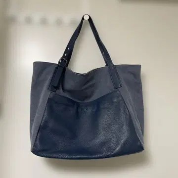 잔니 키아리니 블루 토트백