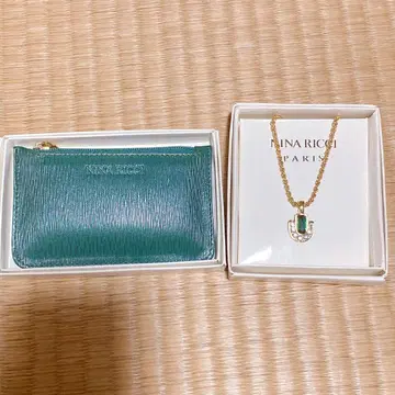 NINA RICCI 목걸이 코인 케이스 소품함