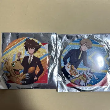 디지몬 캔뱃지 세트 태일 야마토