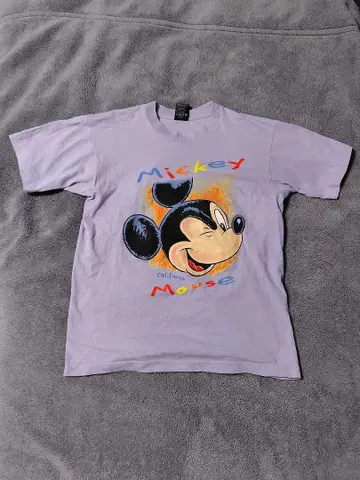 USA 90년대 미키마우스 캘리포니아 Disney 티셔츠 M사이즈