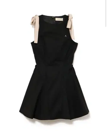 andmary Jozy ribbon flare mini dress