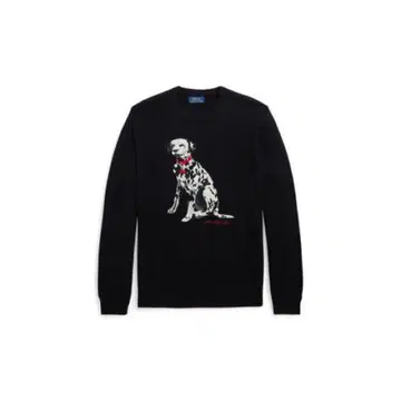 Ralph Lauren 달마시안 캐시미어 스웨터