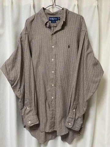 Ralph Lauren Blake XL 체크 무늬 셔츠