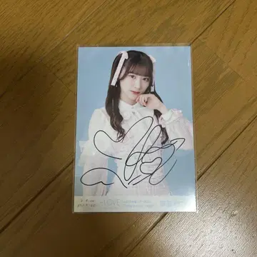 사이토 키아라 이 하늘이 트리거 가창 의상 친필 브로마이드