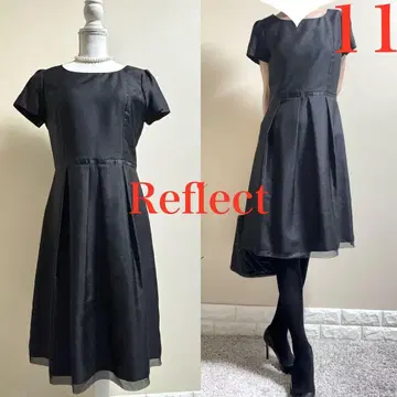 새상품급! Reflect 리플렉트 포멀 원피스 11 블랙 결혼식 연중무휴