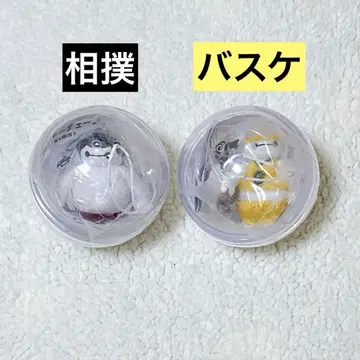 디즈니 캡슐 토이 베이맥스 농구 스모