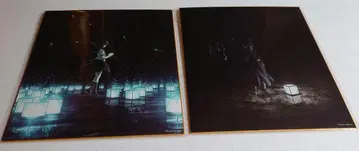 아마츠츠미 미나즈키 호타루 오리베 마코토 색지 2매 세트