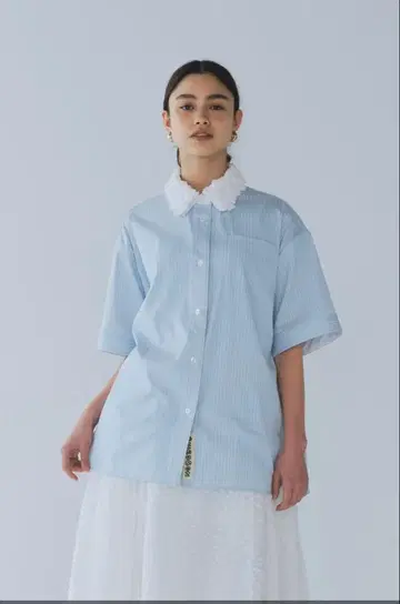 yori shirocon curly 오버 셔츠