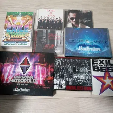 EXILE & J Soul Brothers CD 세트