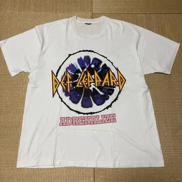 레어 Def leppard 90년대 XXL 빈티지 티셔츠