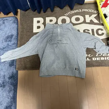Dickies 그레이 집업 후드티 XL