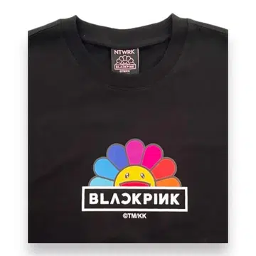 [새상품] BLACKPINK x 무라카미 다카시 콜라보 T셔츠