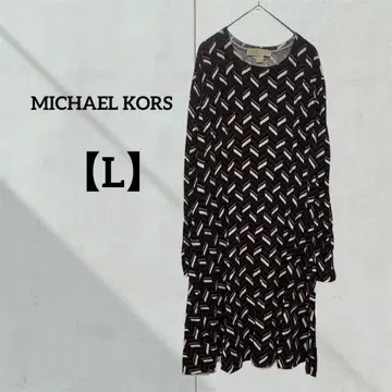 MICHAEL KORS 지그재그 패턴 원피스