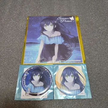 Summer Pockets 카모메 아토레 색지 캔뱃지 묶음 판매