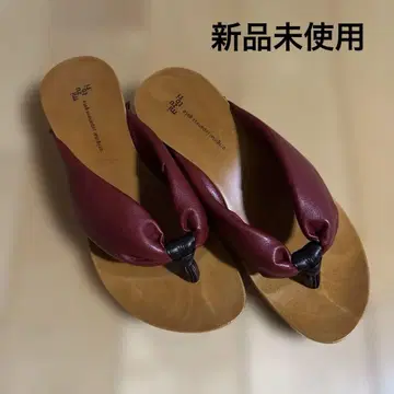 미사용 새상품 mizutori 게타 샌들 M 사이즈