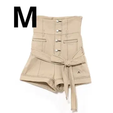 andmary Highwaist 리본 pants beige