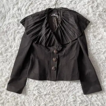 Ferragamo 살바토레 페라가모 프릴 칼라 자켓