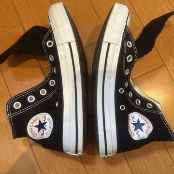 CONVERSE ALL STAR 블랙 하이컷 신발