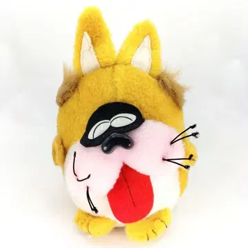 당시 물품 레트로 내셔널 너구리 고양이 봉제 인형 포근포근 카펫