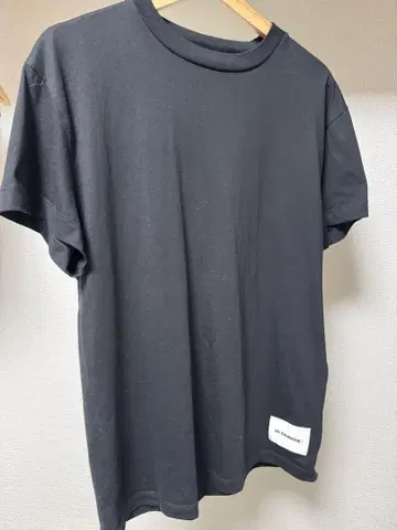 JIL SANDER+ 블랙 티셔츠