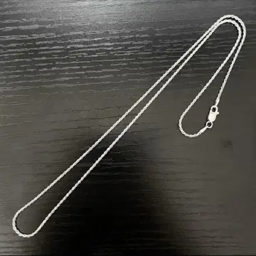 실버 925 목걸이 로프 체인 50cm