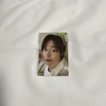 NCT WISH 에버랜드 머리띠 트레이딩 카드 리쿠