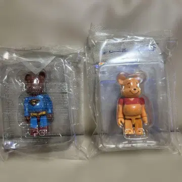 슈퍼맨과 푸우 베어브릭 미개봉