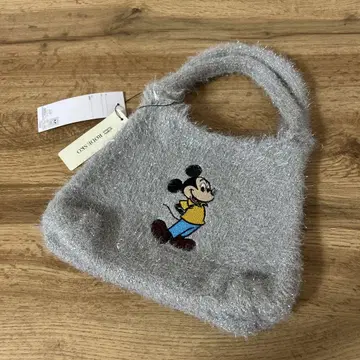 로데스코 RODE SKO 별주 MICKEY 라메 몰 니트 백