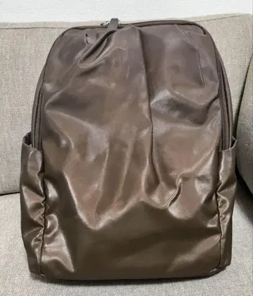 PELLE BORSA 페레보르사 개더 백팩 치어스 브라운