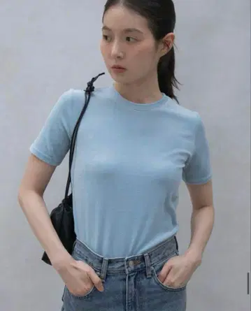 ohotoro Velor Half Sleeve Top