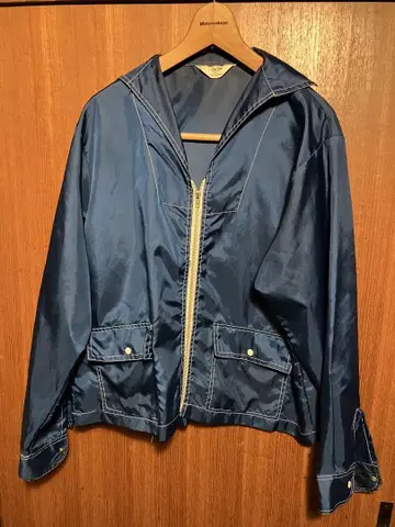 70's ? 네이비 세일러 자켓 나일론