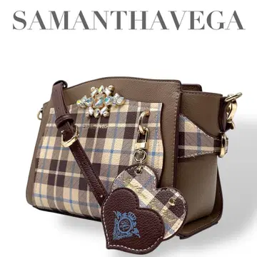 새상품급 SAMANTHAVEGA 사만사베가 비쥬 참 숄더백