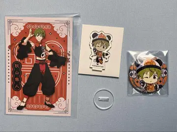 SideM 아키야마 하야토 차이나타운 특전 엽서 캔뱃지 아크릴 스탠드