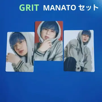 BE:FIRST GRIT MANATO 트레이딩 카드 3형태 세트