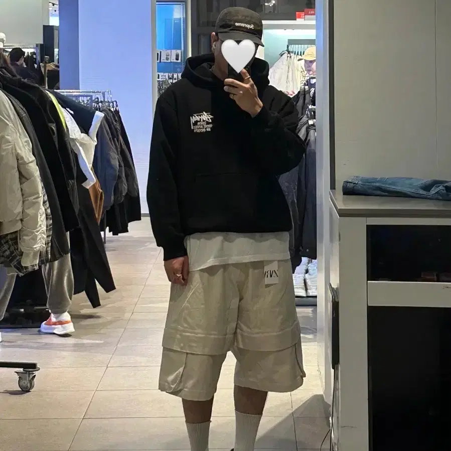 ZARA 자라 Zara Cargo Detachable Bermuda Pants 44 (34) on Bunjang