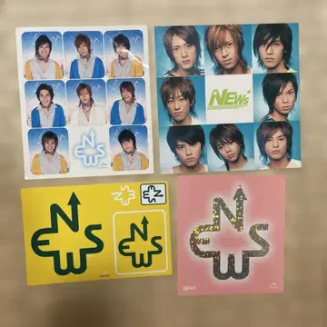 NEWS 스티커 4매 세트