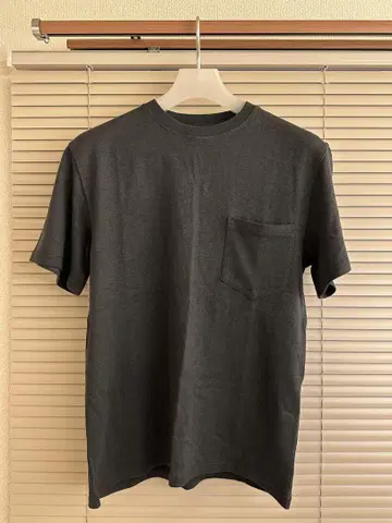Good wear 레귤러 핏 반팔 크루넥 포켓 티셔츠