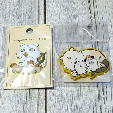 나가노 메탈 브로치 아노코 다이컷 아크릴 배지(집합) 치이카와 (먼작귀)