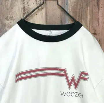 Weezer 공식 밴드 티셔츠 링거 티셔츠